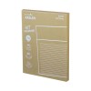 Personalized A4 Stationery Organizer Notepad Set with Pen, Ruler & U-Clips | ARSLEV