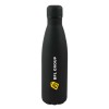 Personalized Soft Touch Black Bottles 500ml SS