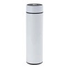 White Double Wall Bottles with Temperature Display 500ml