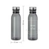 rPET Transparent Bottles 800ml SS Lid with Carry Handle