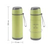 Sports Glass Bottles 500ml Twist off Lid and Carry Handle
