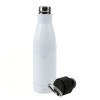 Double Wall SS Bottles Twist-off Lid SS Foldable Handle 500ml