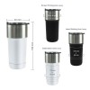 Double Wall SS Tumblers with Slide-Lock PP Lid 591ml