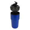 Double Wall Tumblers Flip-top 473ml Blue