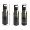 Double Wall Stainless Steel Bottles with Push Button – 500 ml
