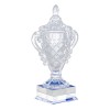 Premium Crystal Glass Trophy Cup with Box
