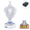 Premium Crystal Glass Trophy Cup with Box