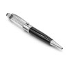 Personalized Crystal Pen USB with Stylus Black