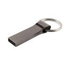 Customized Logo Metal USB Flash with Key Ring 16GB 