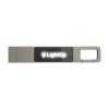 Customized Light-Up Logo USB with Snap Hook 16 GB 