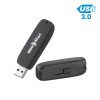 Illuminated LED Logo USB Drive with Slide-Out Design – 64GB USB 3.0