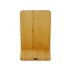 Bamboo Fast Wireless Charger Stand 15W with LED Logo