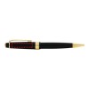 Personalized Cross Bailey Light™ Glossy Black Resin Ballpoint Pen with Golden Accents - Blue Ink