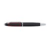 Personalized Cross Calais Matte Black Ballpoint Pen with Polished Chrome Trim – Blue Ink