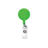 Personalized Retractable Badge Reels Green