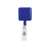 Personalized Square Badge Reels Navy Blue