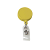 Personalized Round Logo Badge Reels Yellow