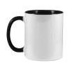 Personalized Two Tone Ceramic Mug Black