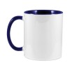 Personalized Two Tone Ceramic Mug Blue