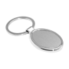 Personalized Oval Metal Keychains 