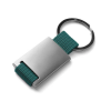 Promotional Stylish Metal Keychain with Strap Green