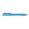 Personalized Twisted Design Plastic Pens Blue