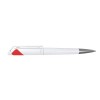 Promotional White Stylish Plastic Pens Red