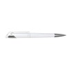 Promotional White Stylish Plastic Pens Silver