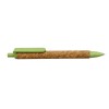 Promotional Wheat Straw and Cork Pens Green