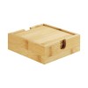 Promotional Bamboo Tea Coasters with Case 
