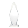 Personalized Flame Shaped Crystal Awards