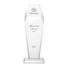 Personalized Hexagon Shaped Crystal Awards Laser Engraving