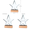 Star Shaped Crystal Awards 