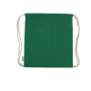 Promotional Recycled Cotton Drawstring Bags Green