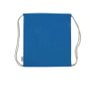 Promotional Recycled Cotton Drawstring Bags Light Blue