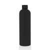 Personalized Soft Touch Insulated Water Bottle - 750ml Black