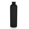 Personalized Soft Touch Insulated Water Bottle - 1000ml Black