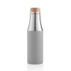 Personalized Insulated Water Bottle Grey