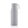 Personalized Vacuum Bottle with Loop - 600ml Grey
