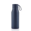 Personalized Vacuum Bottle with Loop - 600ml Navy Blue