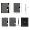 A5 Notebook, 70gsm, 96 Sheets & Metal Pen Gift Sets