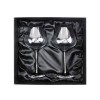 Customized Wine Glass Gift Sets, 2 Pcs, 22 cm tall, with Gift Box 