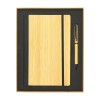 Promotional Bamboo Journal Set with A5 Size Notebook and Pen