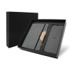 Promotional Gift Sets - A5 Notebook, Pen w/ Stylus, Wireless Charger 