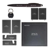 Gift Sets - A6 Notebook, Metal Pen Stylus, Card Holder, Mobile Phone Stand, Phone Ring 