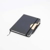 Personalized Set of A5 Notebook and Pen with Bamboo Element | BUNDE