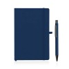 Personalized A5 Hard Cover Notebook and Pen Set Blue