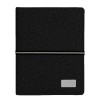 Personalized Logo A5 Notebook Organiser With 10000mAh Powerbank Black
