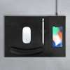 Personalized Logo 10W Wireless Charger PU Mouse Pad 