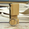 Promotional Bamboo Phone Stand with Round Key Holder